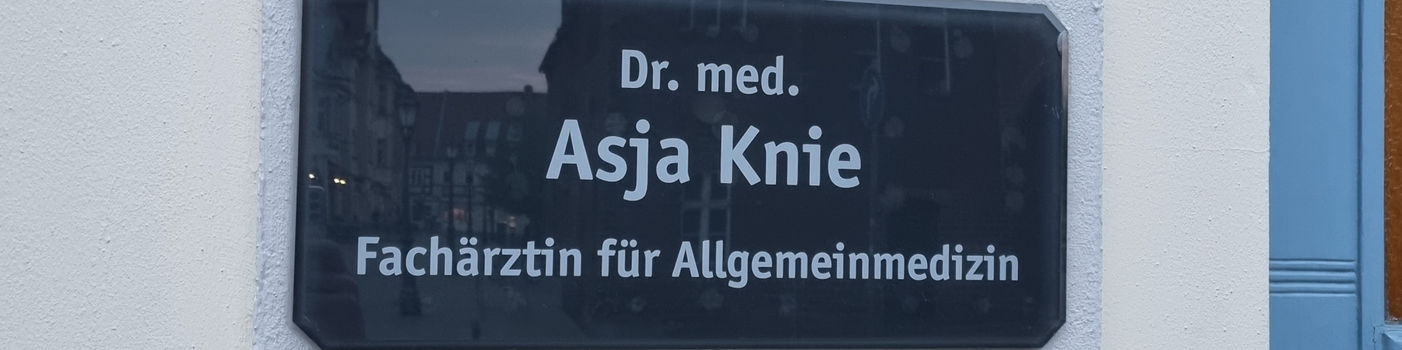 Dr. med. Asja Knie Fachärztin f. Allgemeinmedizin 